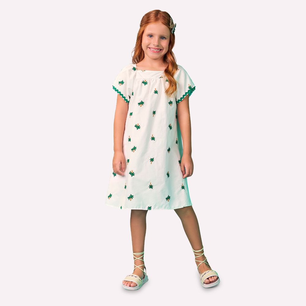 NANAI NIÑA VESTIDO BLANCO