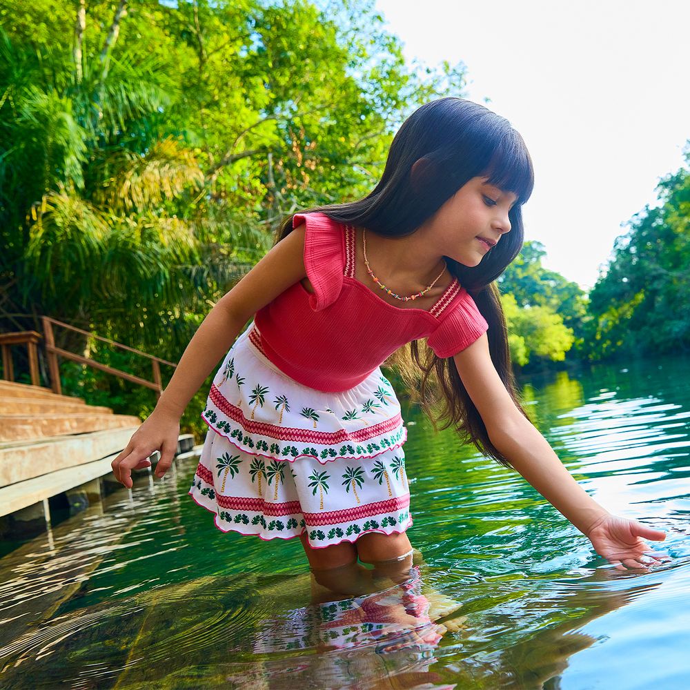 NANAI NIÑA CONJ. DE SHORT MULTICOLOR