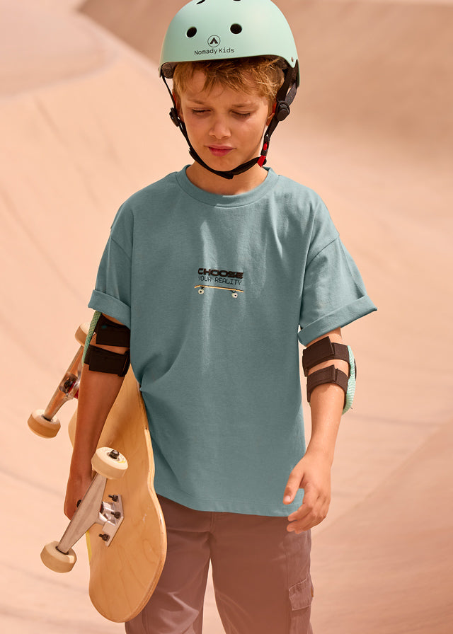 Mayoral Tshirt M/c Back Print Laurel para Niño