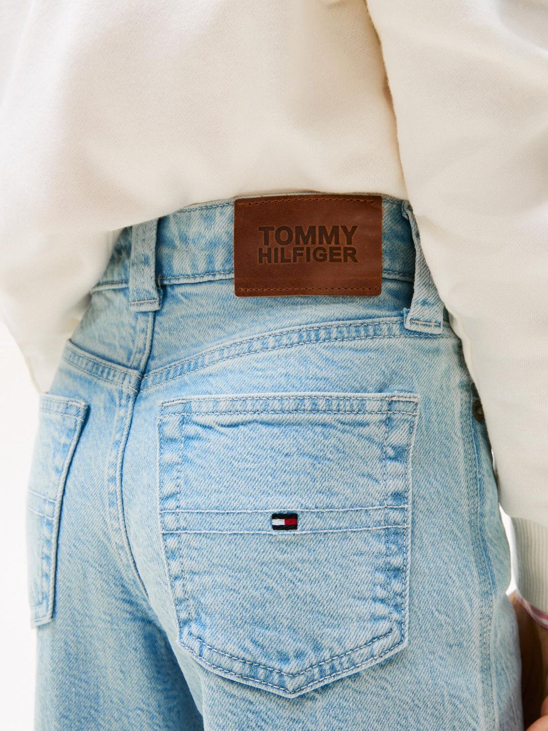 TOMMY HILFIGER NIÑA JEAN MABEL LIGHT WASH DENIM BLEACHCLEAN
