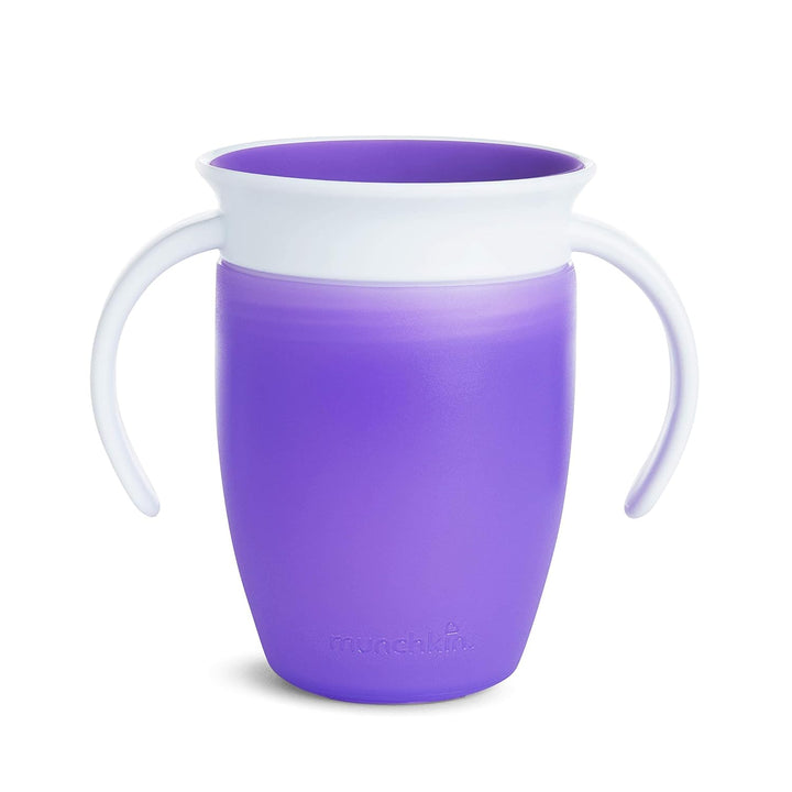 MUNCHKIN VASO 360 CON ASAS Y TAPA MORADO