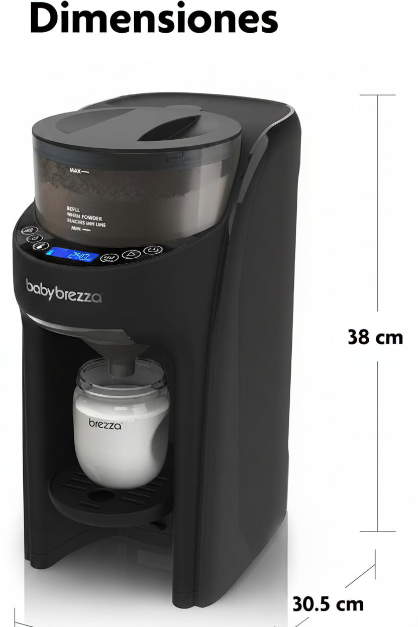 BABY BREZZA MAQUINA DISPENSADORA DE FORMULA PRO ADVANCED BLACK