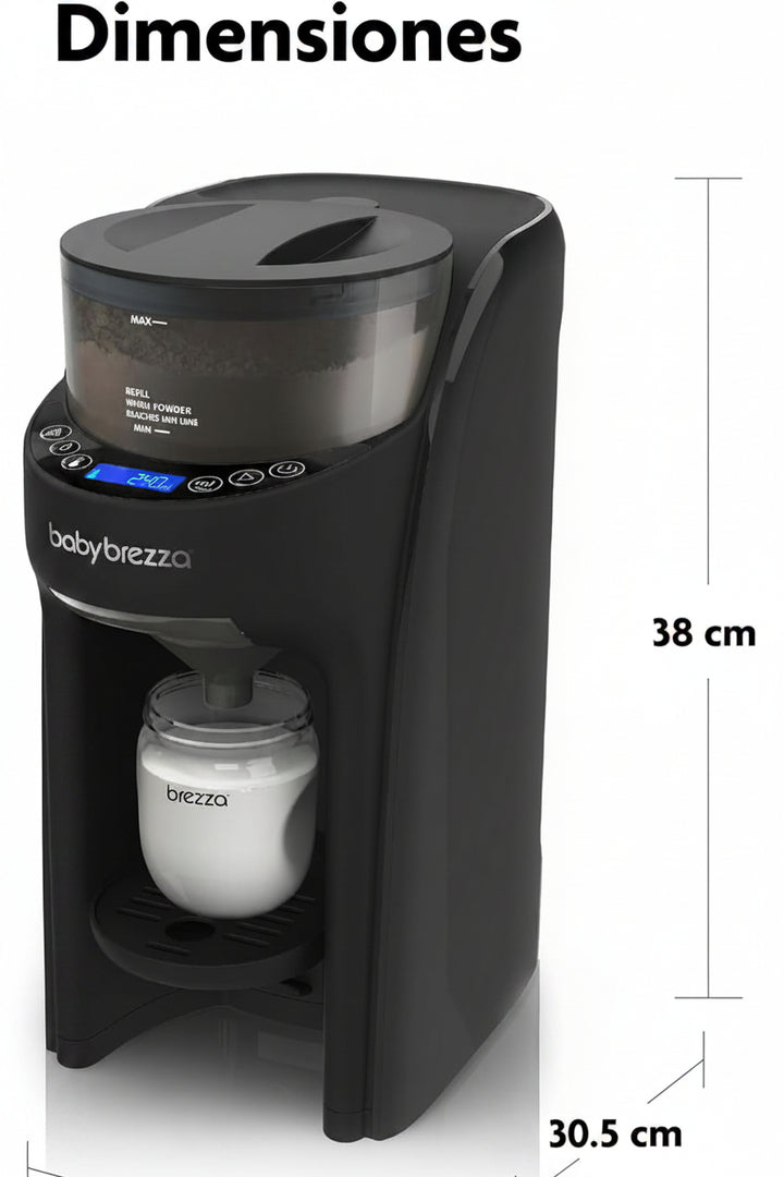 BABY BREZZA MAQUINA DISPENSADORA DE FORMULA PRO ADVANCED BLACK