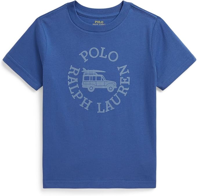RALPH LAUREN NIÑO TSHIRT 26/1 JERSEY BAI BLUE