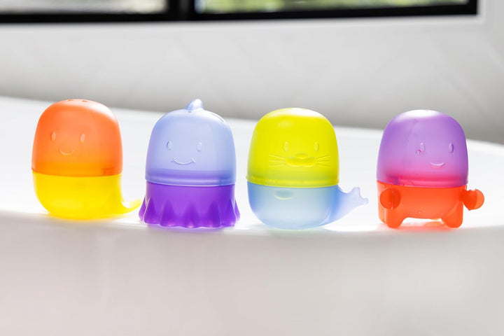 UBBI JUGUETE DE BAÑO INTERCAMBIABLE TRASLUCIDOS