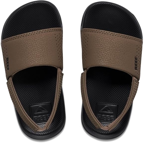 REEF NIÑO CHANCLETA LITTLE ONE SLIDE BLACK/TAN