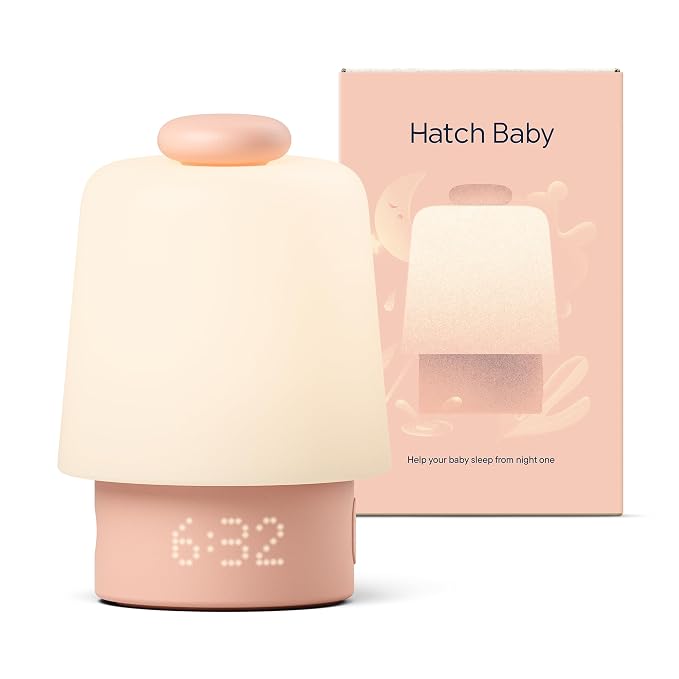 Hatch Baby Rest: Máquina de Ruido Blanco y Luz Nocturna Infantil Peach