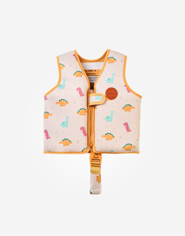 SARO CHALECO SALVAVIDA PARA APRENDIZAJE DINOSAURIOS