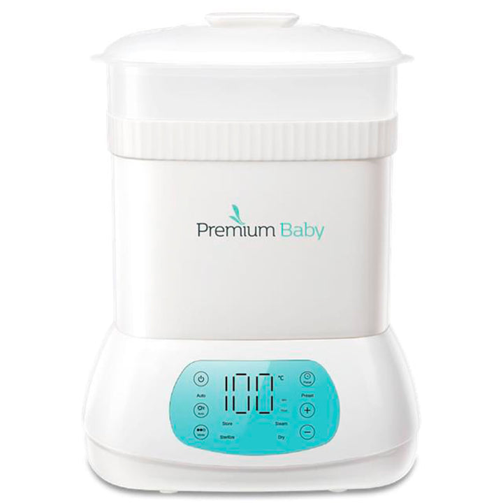 PREMIUM BABY ESTERILIZADOR Y SECADOR DIGITAL A VAPOR 3 EN 1