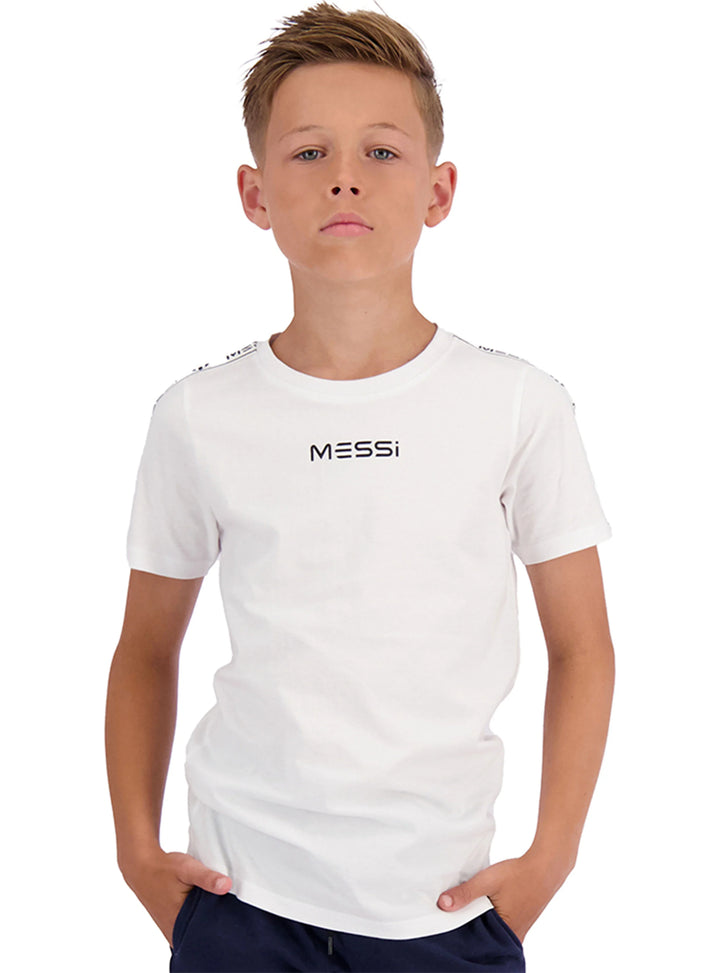 MESSI NIÑO TSHIRT NAPES REAL WHITE