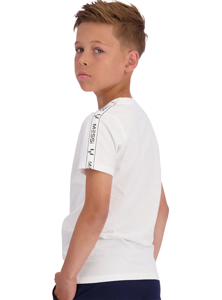 MESSI NIÑO TSHIRT NAPES REAL WHITE