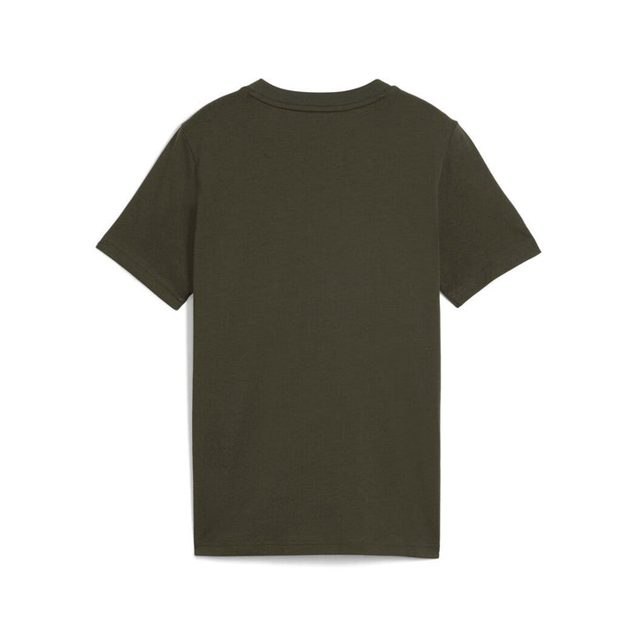 PUMA NIÑO TSHIRT ESS 2 NO.1 LOGO GREEN