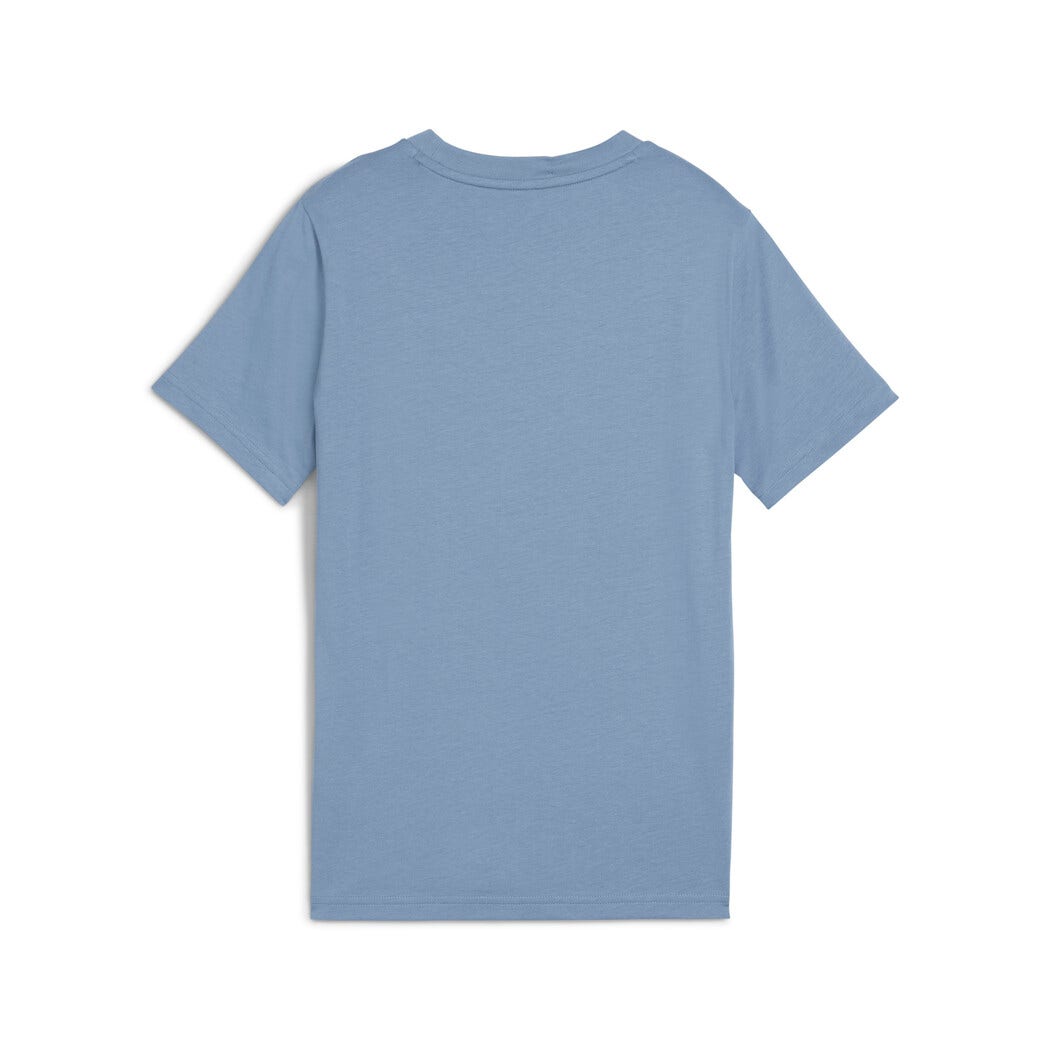 PUMA NIÑO TSHIRT ESS 2 NO.1 LOGO BLUE