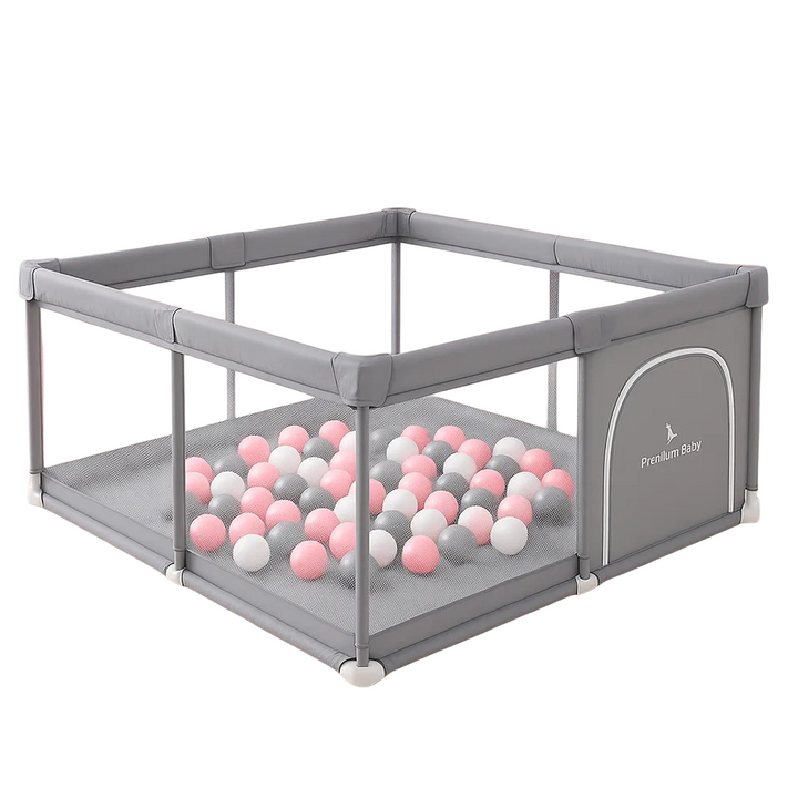 PREMIUM BABY GIMNASIO INTERACTIVO PARA BEBE CORRAL PELOTERO 180X200X68