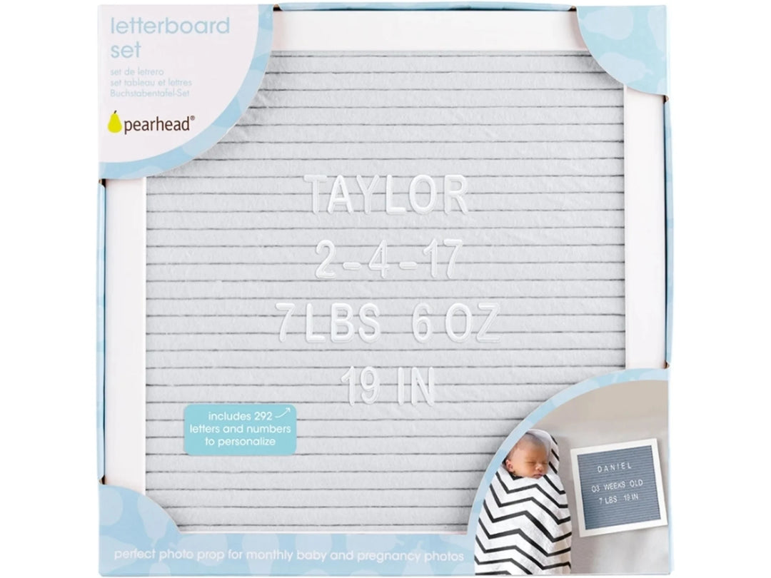 PEARHEAD SET DE TABLERO DE LETRAS