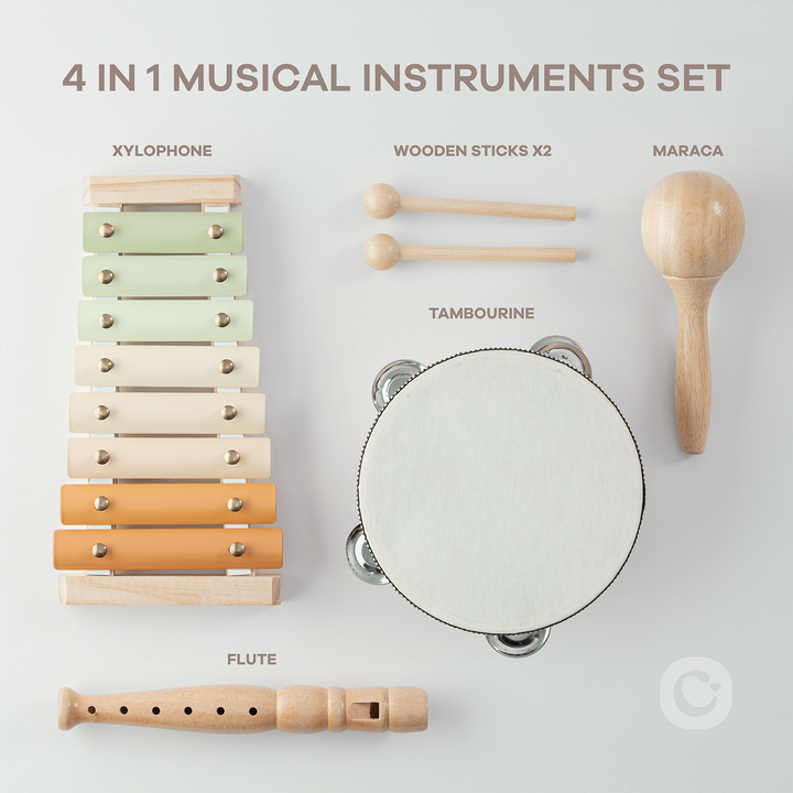 COMFY CUBS SET DE INSTRUMENTOS MUSICALES