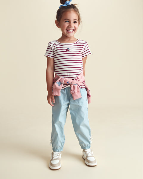 Carters Pantalon Light Blue Bow para Niño