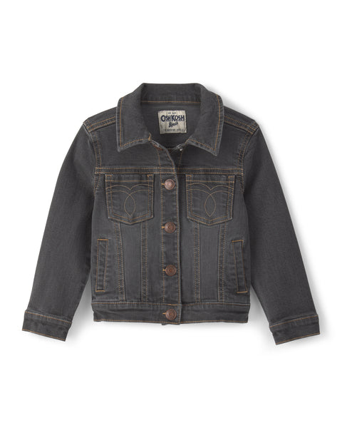 OSHKOSH NIÑA JACKET CHARCOAL DENIM
