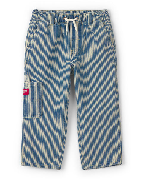 OSHKOSH NIÑA SHORT HICKORY STRIPE CARPENTER