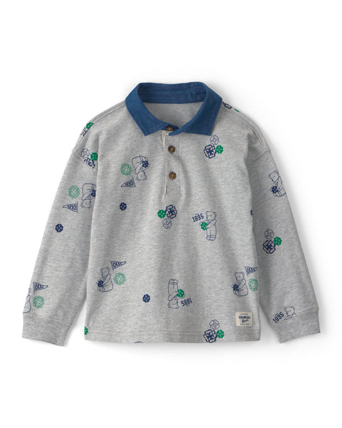 OSHKOSH NIÑO ABRIGO BEAR PRINT