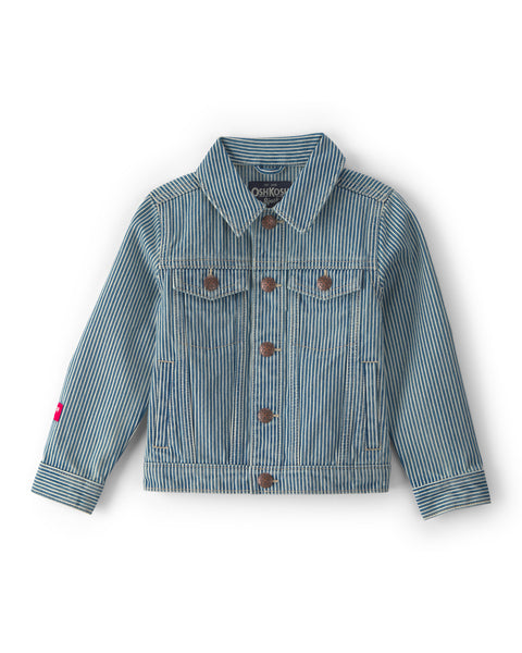 OSHKOSH NIÑO JACKET HICKORY STRIPE