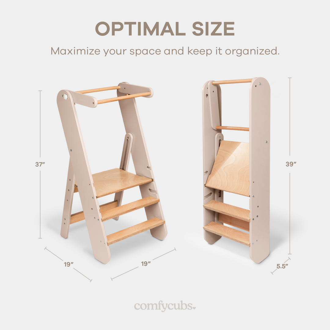 COMFY CUBS TABURETE PARA NIÑOS BLUSH