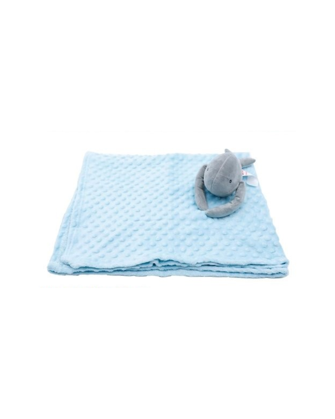 Genial Frazada Transpirable W/Peluche 100 X 75 Cm 0M+ Ballena