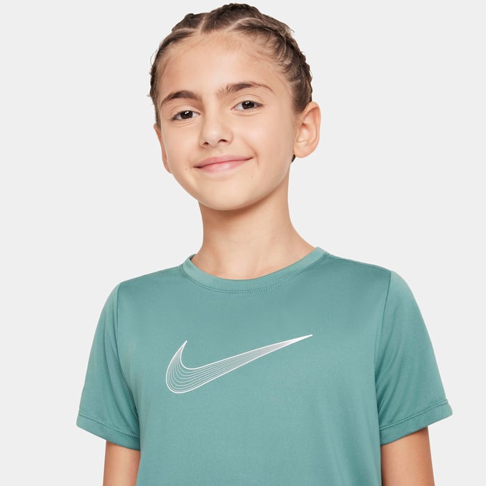 NIKE NIÑA TSHIRT G NK DF ONE SS GX BICOASTAL/WHITE