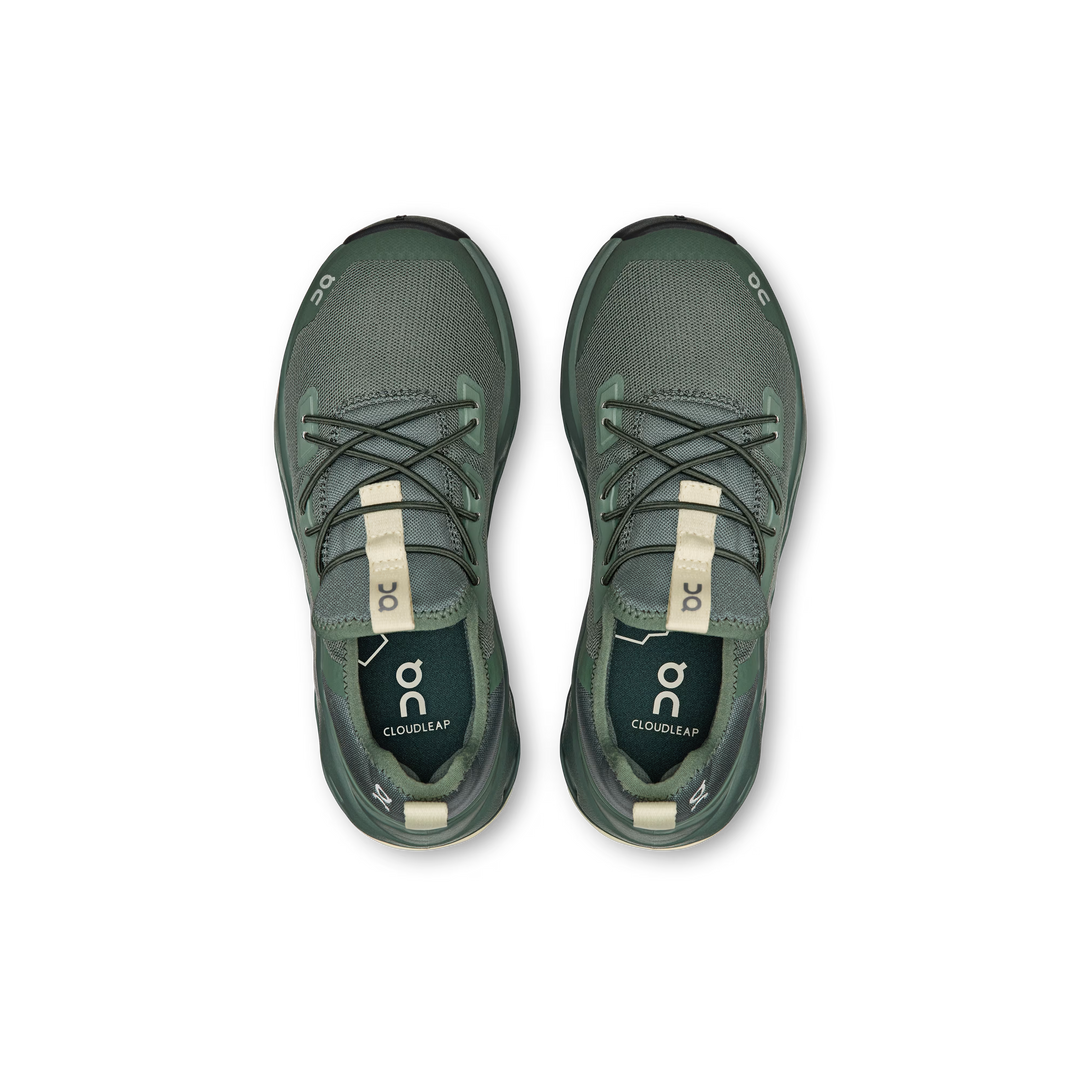 ON RUNNING NIÑO ZAPATILLA CLOUDLEAP OLIVE/GHOST