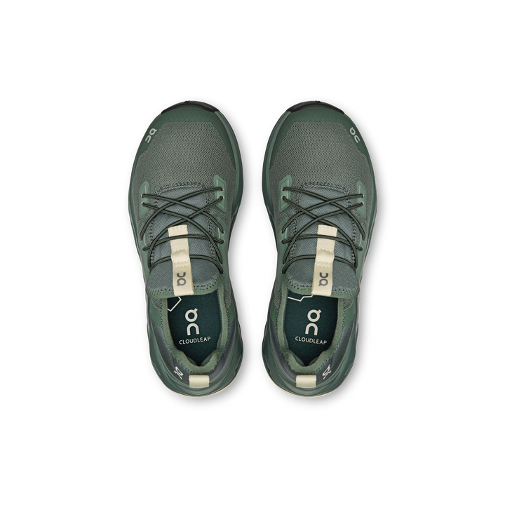 ON RUNNING NIÑO ZAPATILLA CLOUDLEAP OLIVE/GHOST