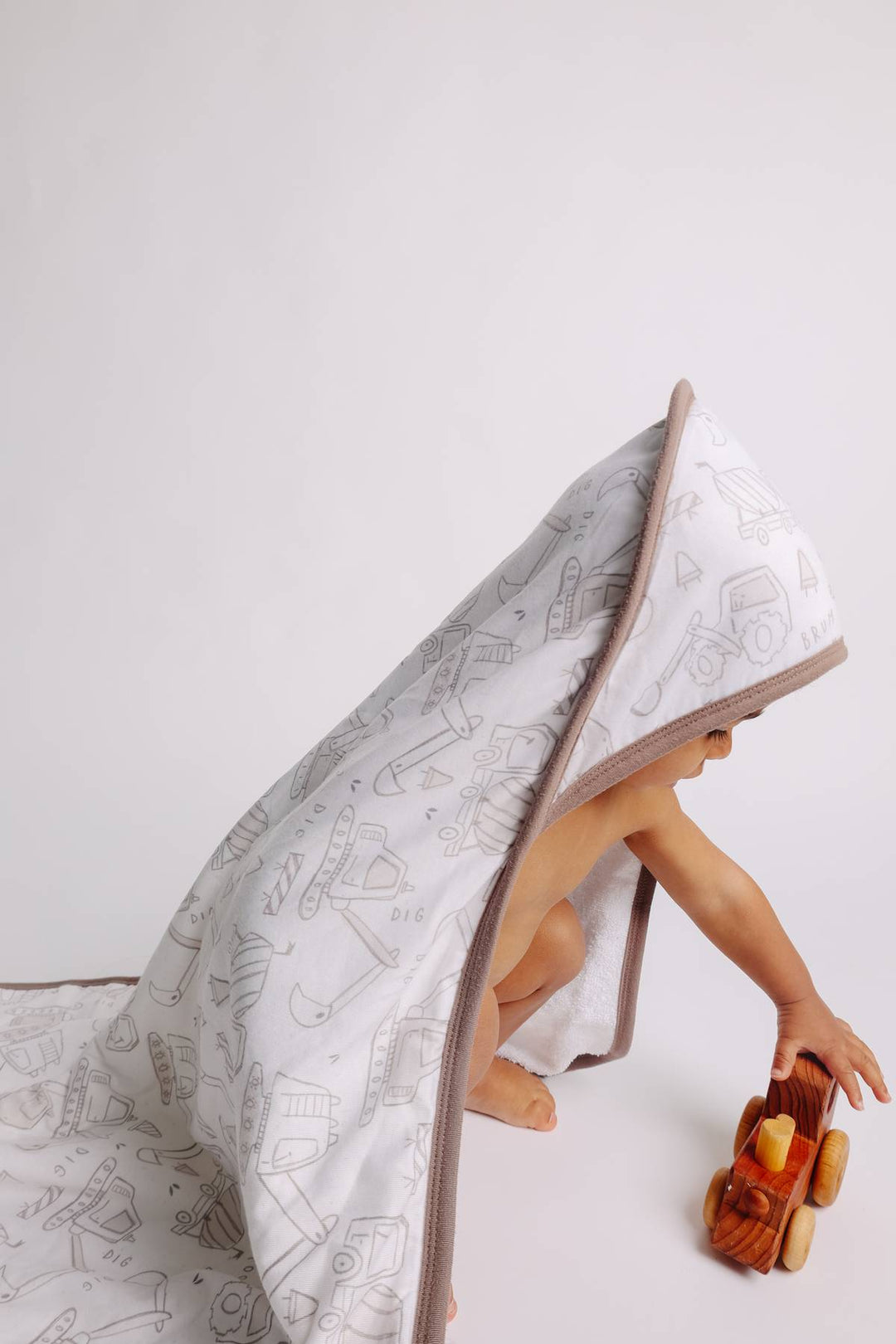 COPPER PEARL BEBE NIÑO TOALLA CON CAPUCHA GAGE PREMIUM