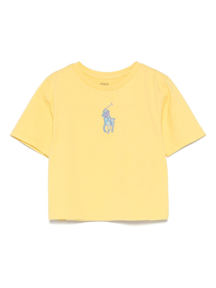 RALPH LAUREN NIÑA TSHIRT OASIS YELLOW