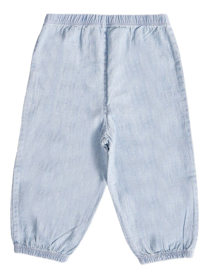 RALPH LAUREN BEBE NIÑA PANTALON CHAMBRAY NEW MEDIUM WASH