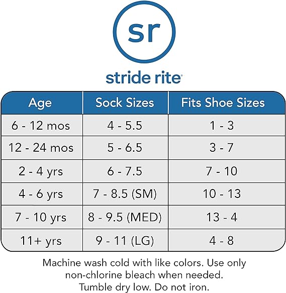 STRIDE RITE NIÑO MEDIA NS NOAH ASST. 6PK