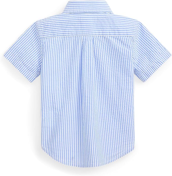 RALPH LAUREN BEBE NIÑO CAMISA WOVEN SPORT BLUE/WHITE