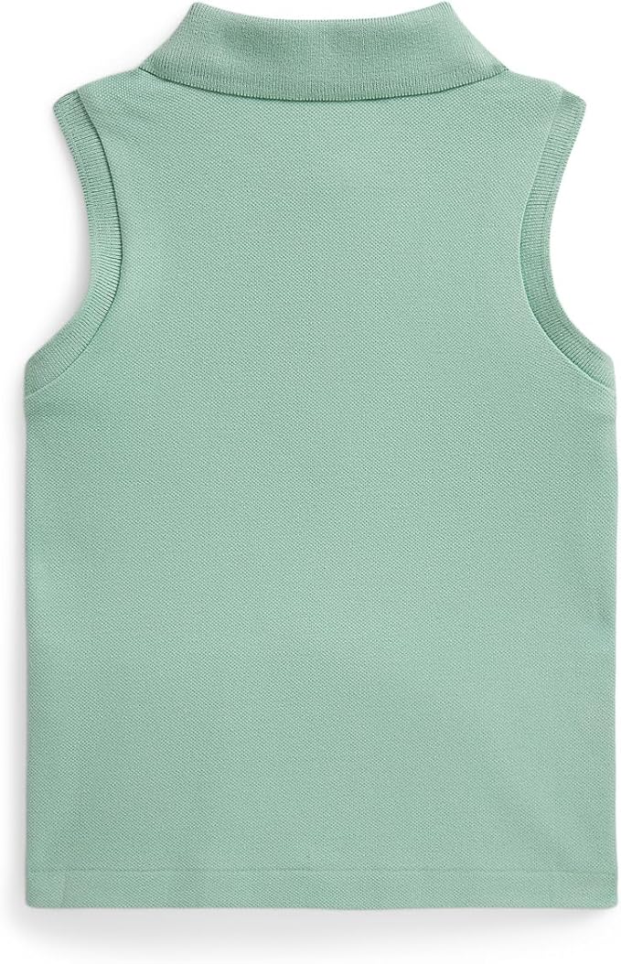 RALPH LAUREN NIÑA POLO STRETCH MESH CELADON