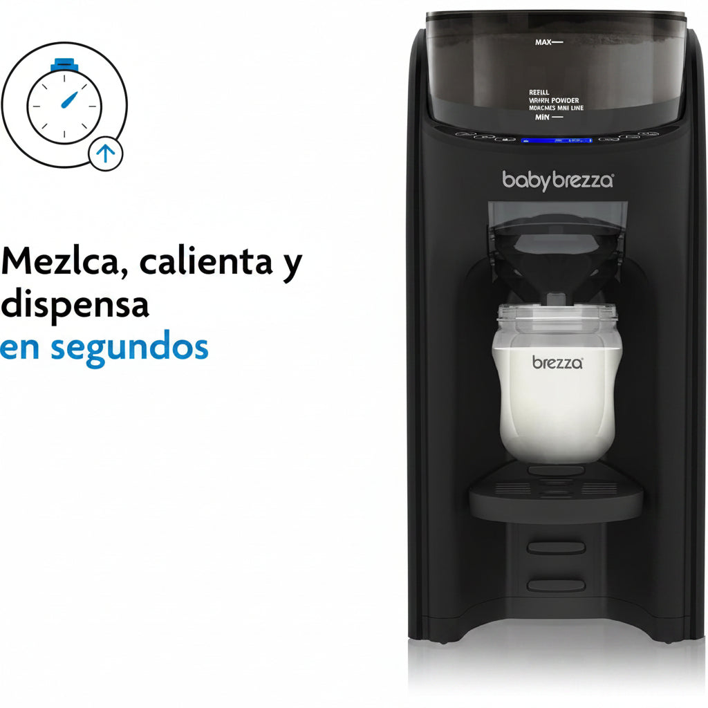 BABY BREZZA MAQUINA DISPENSADORA DE FORMULA PRO ADVANCED BLACK
