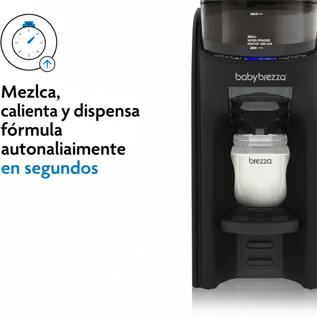 BABY BREZZA MAQUINA DISPENSADORA DE FORMULA PRO ADVANCED BLACK