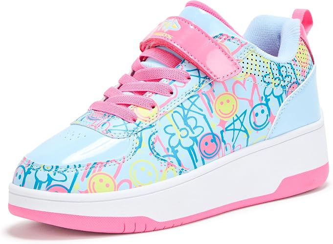 HEELYS NIÑA ZAPATILLA QUANTM LT BLUE/NEON PINK