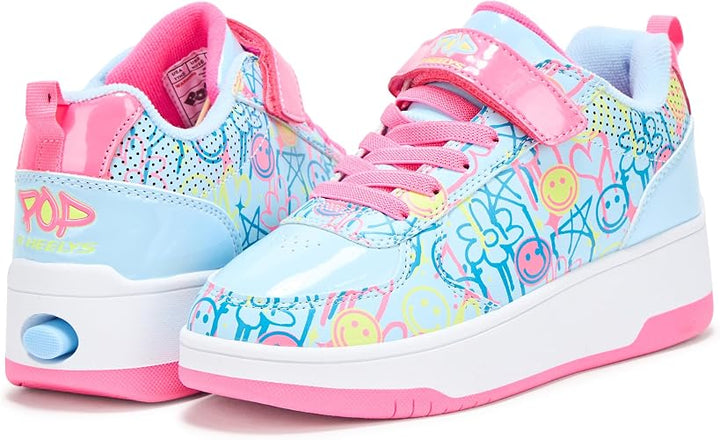 HEELYS NIÑA ZAPATILLA QUANTM LT BLUE/NEON PINK