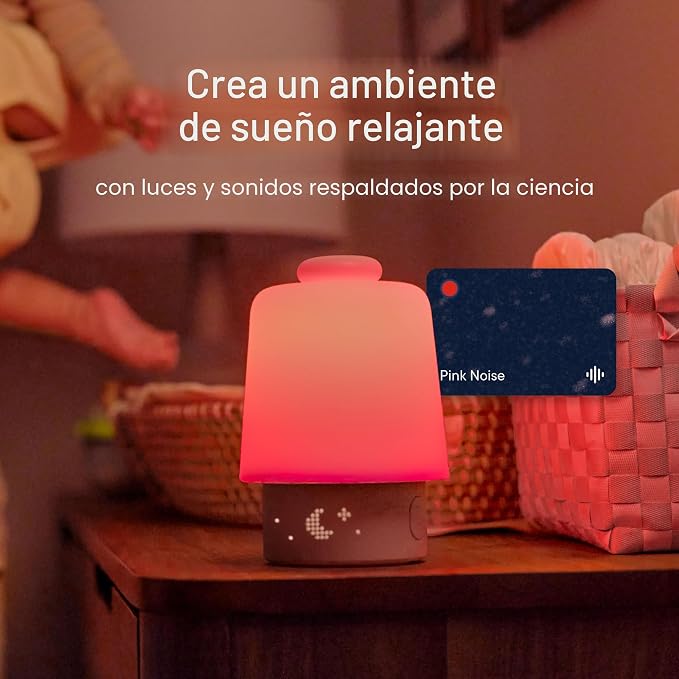 Hatch Baby Rest: Máquina de Ruido Blanco y Luz Nocturna Infantil Mint