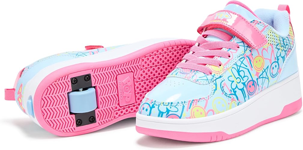 HEELYS NIÑA ZAPATILLA QUANTM LT BLUE/NEON PINK
