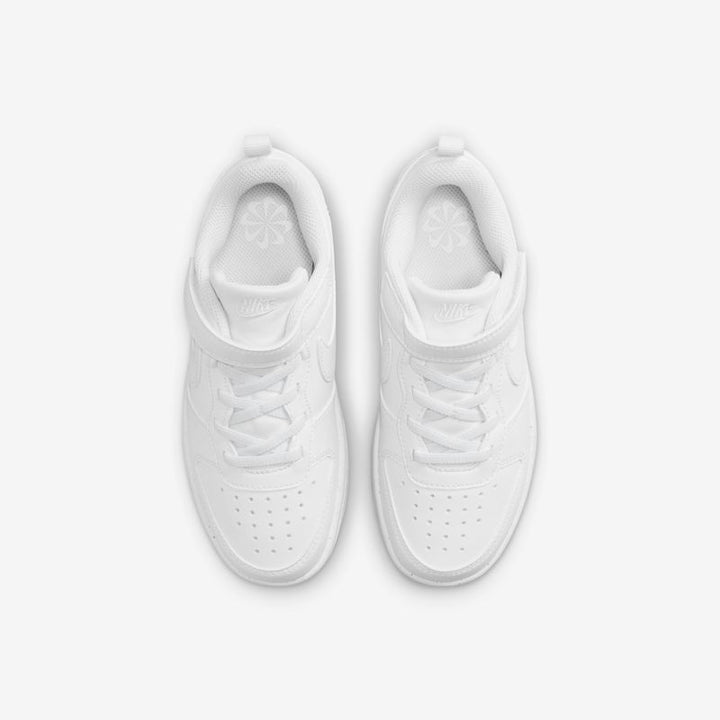 NIKE NIÑO ZAPATILLA Court Borough Low Recraft WHITE/WHITE-WHITE