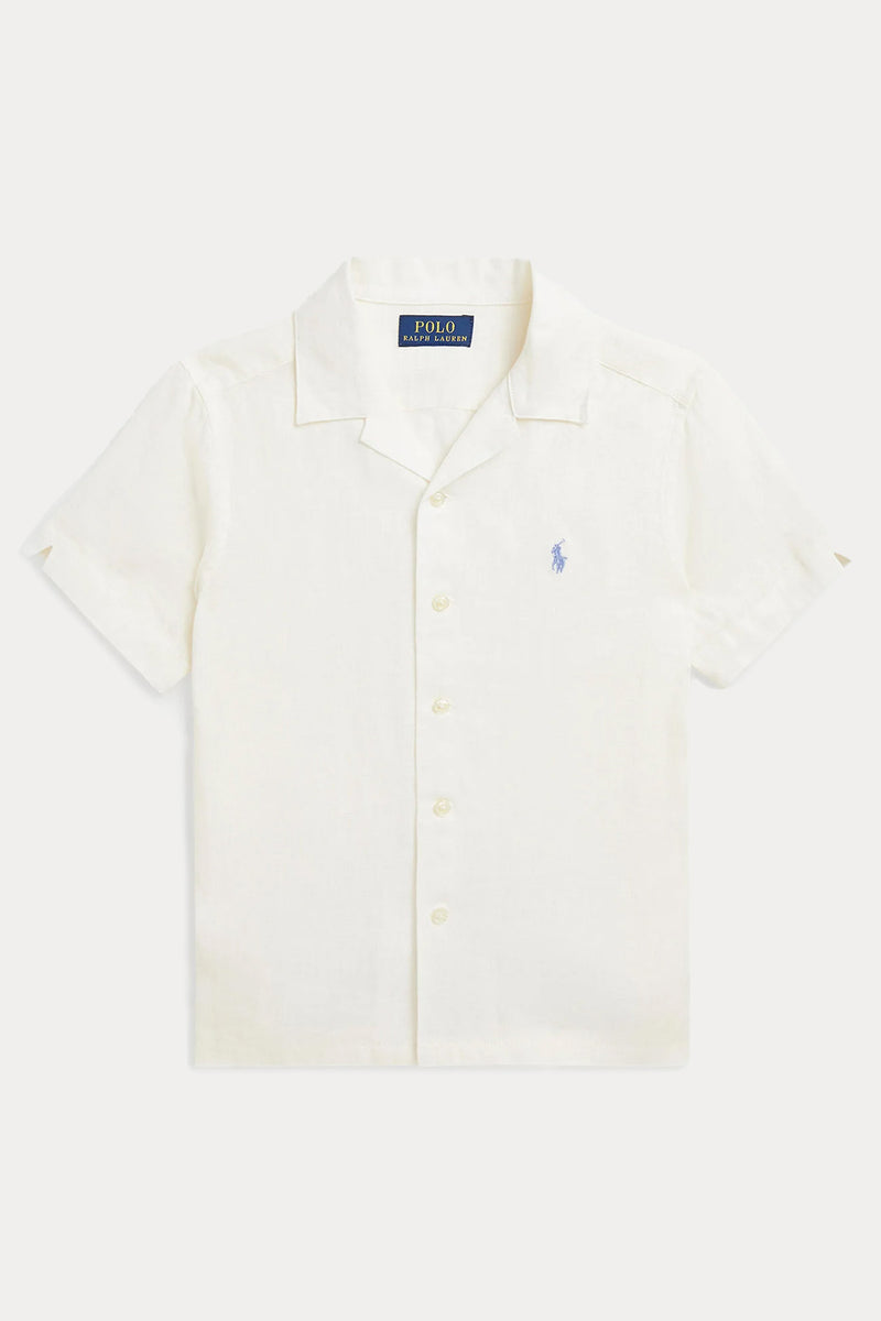 RALPH LAUREN NIÑO CAMISA LINEN NEVIS