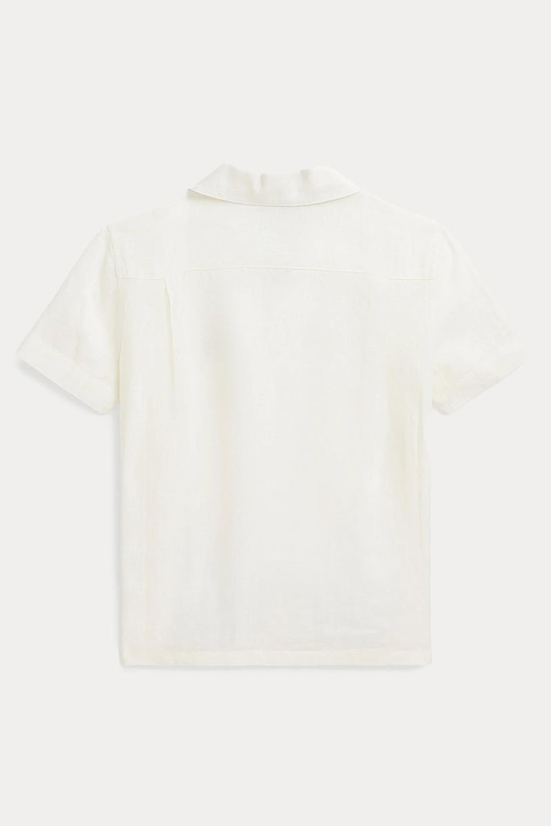 RALPH LAUREN NIÑO CAMISA LINEN NEVIS