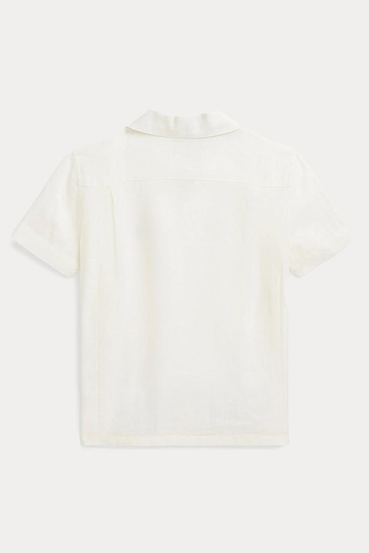 RALPH LAUREN NIÑO CAMISA LINEN NEVIS