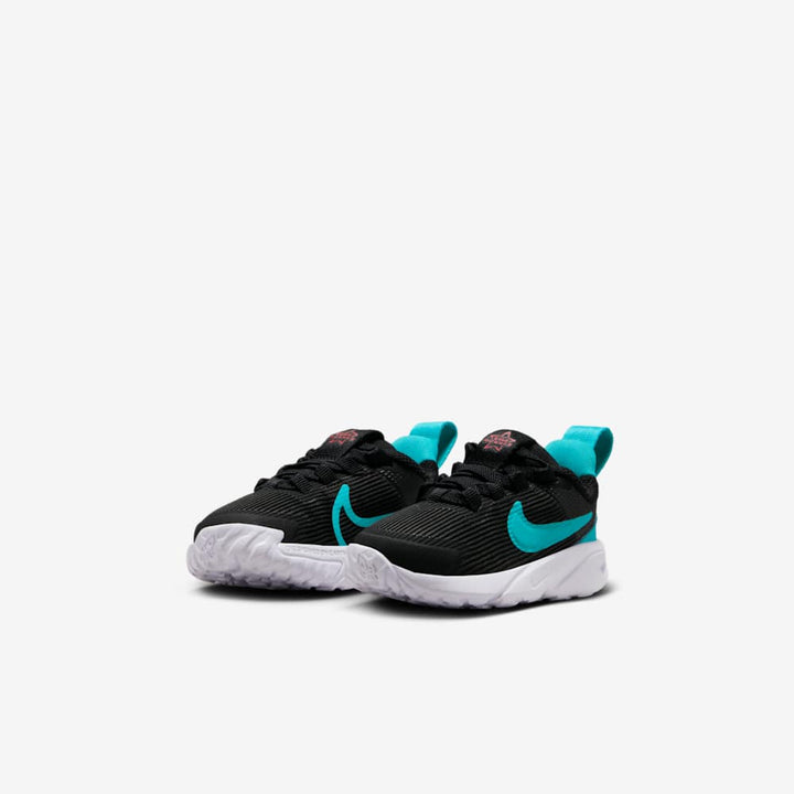 NIKE NIÑO ZAPATILLA STAR RUNNER 4 BLK/DSTY-WHT