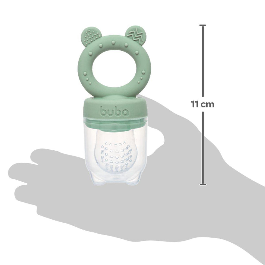 BUBA PORTA FRUTAS DE SILICONA VERDE