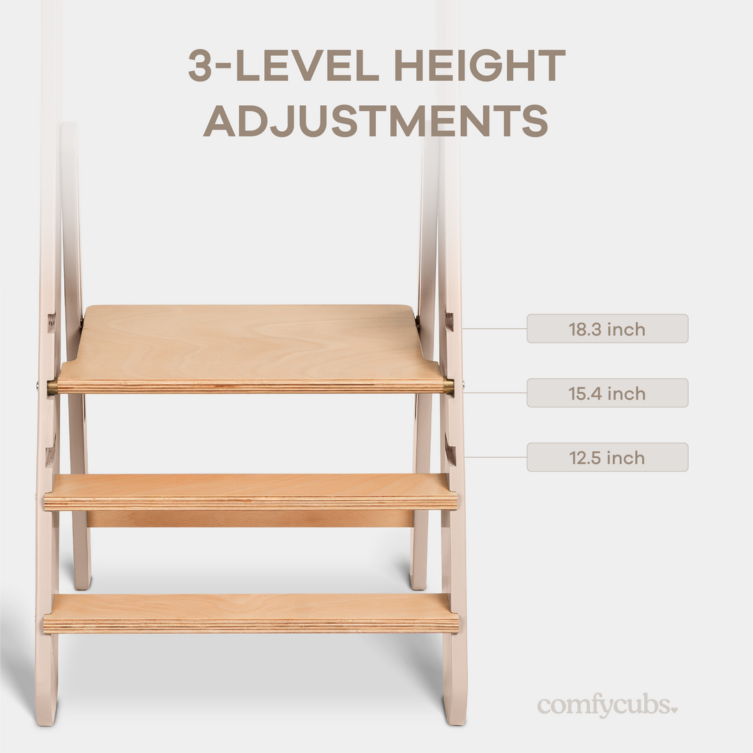 COMFY CUBS TABURETE PARA NIÑOS BLUSH