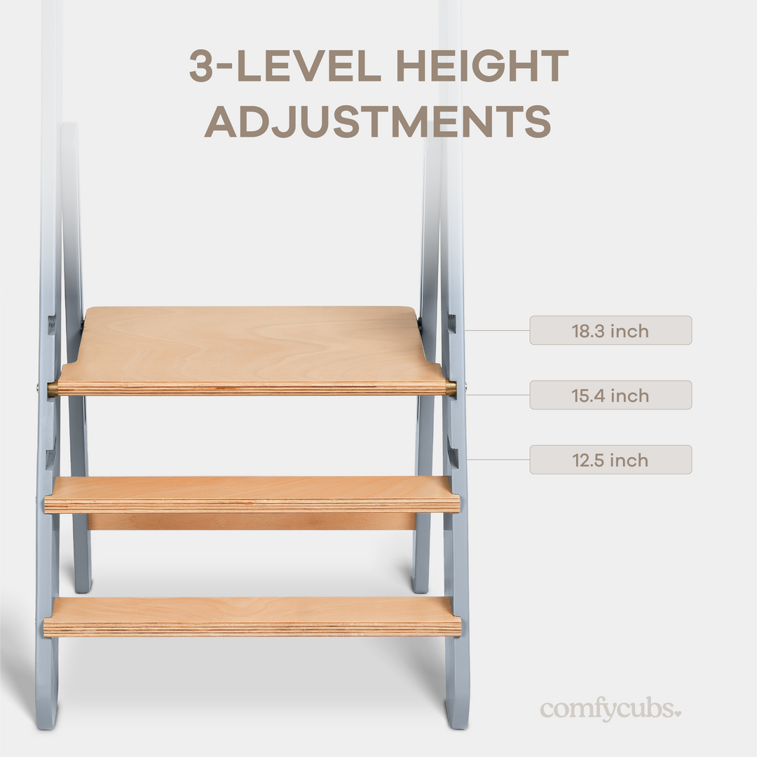 COMFY CUBS TABURETE PARA NIÑOS PACIFIC BLUE